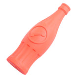 Maxbell Bottle Shaped Pet Chew Toys Bite Resistant Dog Teeth Cleaning Toys Orange