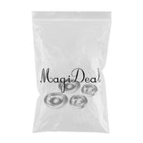 Maxbell Stove Drip Pans Replacement for Whirlpool etc, Two 190mm,Two 238mm