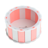 Maxbell Hamster Silent Running Wheel Hamsters Mice Mouse Activity Toys Pink-White