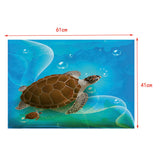 Maxbell Fish Tank Background Sticker Aquarium Landscape Poster Picture 61x41cm