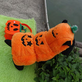 Maxbell Pet Puppy Winter Hoodie Dog Cat Warm Orange Coat Clothes Apparel Custome M