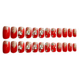 Maxbell 24X Women Fake Nail Tips Long Full Cover Acrylic False Nails Natural Nails