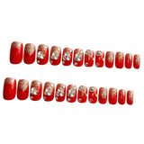 Maxbell 24X Women Fake Nail Tips Long Full Cover Acrylic False Nails Natural Nails