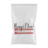 Maxbell 24X Women Fake Nail Tips Long Full Cover Acrylic False Nails Natural Nails