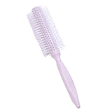 Maxbell Anti-Static Volumizing Curling Round Hairbrush for Smoothing Blow Drying Light Purple