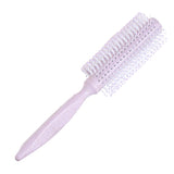 Maxbell Anti-Static Volumizing Curling Round Hairbrush for Smoothing Blow Drying Light Purple