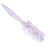 Maxbell Anti-Static Volumizing Curling Round Hairbrush for Smoothing Blow Drying Light Purple