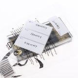 Maxbell 1 Box Fiber Long Messy Cross Thick False Eyelashes for Lash Extension Makeup 0.20C