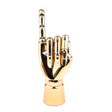 Maxbell Mannequin Hand Model Flexible Fingers for Display Jewelry Sketching Drawing Right Hand