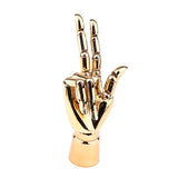 Maxbell Mannequin Hand Model Flexible Fingers for Display Jewelry Sketching Drawing Right Hand