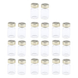 20Pcs Empty Sterile Glass Sealed Serum Vials Bottles Liquid Containers 5ml