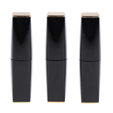 Maxbell 3pcs 11.1mm Empty Lipstick Tubes Lip Balm DIY Container Tube Bottles Glossy Black