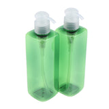 Maxbell 250ml Plastic Empty Pump Bottle Travel Lotion Refillable Bottles Transparent