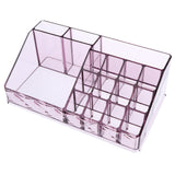 Maxbell Acrylic Cosmetic Organizer Lipstick Polishes Display Jewelry Storage Box Purple A