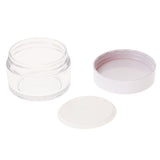 Maxbell Professional Cosmetic Container Makeup Cream Jars Serums  Bottle Tools Clear