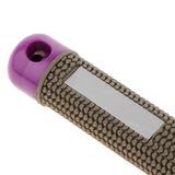 Maxbell Salon Bristle Hair Brush Hair Styling Scalp Massage Vent Paddle Comb Purple