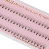 Maxbell Natural Long Black Individual False Eyelashes Extension Makeup lash Set 9mm