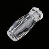 Maxbell 5g Empty Clear Acrylic Bead Storage Container Jar for Nail Art Tips Glitter