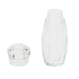 Maxbell 5g Empty Clear Acrylic Bead Storage Container Jar for Nail Art Tips Glitter