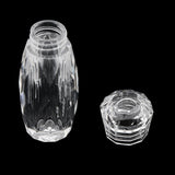 Maxbell 5g Empty Clear Acrylic Bead Storage Container Jar for Nail Art Tips Glitter