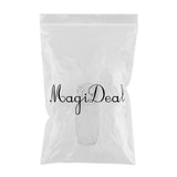 Maxbell 5g Empty Clear Acrylic Bead Storage Container Jar for Nail Art Tips Glitter