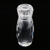 Maxbell 5g Empty Clear Acrylic Bead Storage Container Jar for Nail Art Tips Glitter