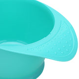 Maxbell Salon Hairdressing Hair Coloring Dyeing Mixing Bowl Tint Bowl with Handle Cyan