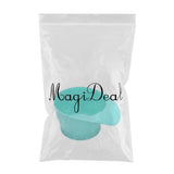 Maxbell Salon Hairdressing Hair Coloring Dyeing Mixing Bowl Tint Bowl with Handle Cyan