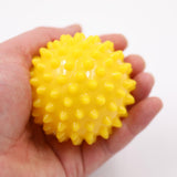 Maxbell Acupuncture Massager Body Palm Feet Muscle Relief Spiky Massage Ball Yellow