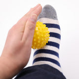 Maxbell Acupuncture Massager Body Palm Feet Muscle Relief Spiky Massage Ball Yellow