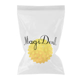 Maxbell Acupuncture Massager Body Palm Feet Muscle Relief Spiky Massage Ball Yellow