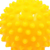Maxbell Acupuncture Massager Body Palm Feet Muscle Relief Spiky Massage Ball Yellow