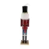 Maxbell Wooden Nutcracker Solider Figures Model Puppet Doll Home Decor Style1