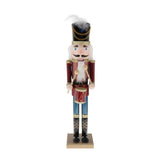 Maxbell Wooden Nutcracker Solider Figures Model Puppet Doll Home Decor Style1