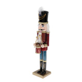 Maxbell Wooden Nutcracker Solider Figures Model Puppet Doll Home Decor Style1