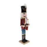 Maxbell Wooden Nutcracker Solider Figures Model Puppet Doll Home Decor Style1