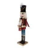 Maxbell Wooden Nutcracker Solider Figures Model Puppet Doll Home Decor Style1