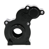 Maxbell 2 Pieces Aluminum Gearbox Housing Parts for AXIAL SCX10 4WD Accessory Black