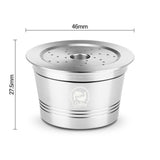 Maxbell Stainless Steel Reusable Coffee Capsule Cup Coffee Filters for Caffitaly