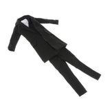 Maxbell 1/6 Scale Male Gothic Costume Suit For 12'' Male Figures Accessories Black