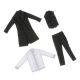 Maxbell 1/6 Scale Male Gothic Costume Suit For 12'' Male Figures Accessories Black