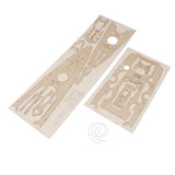 Maxbell 1/350 Wooden German Bismarck Battleship Warship Deck WWII Unassembled Kits