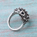 Maxbell Ancient Ring Party Hedgehog Opening Wedding Ring for Women Rings Jewelry 9