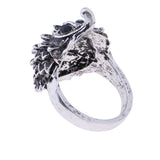 Maxbell Ancient Ring Party Hedgehog Opening Wedding Ring for Women Rings Jewelry 9