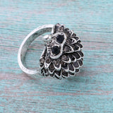 Maxbell Ancient Ring Party Hedgehog Opening Wedding Ring for Women Rings Jewelry 9