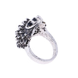 Maxbell Ancient Ring Party Hedgehog Opening Wedding Ring for Women Rings Jewelry 9