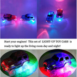 Maxbell Electronics LED Light Up Child Cars Toy  5 Night Lights