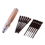Maxbell 12 In 1 Hex Screwdriver Repair Tools Set for RC DJI Helicopter Drone Golden