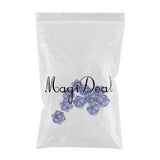Maxbell 10 Pack of Twenty Sided Dice D20 Playing D&D RPG Party Games Dices Blue
