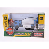 Maxbell 1/50 Engineering Car Truck Vehicle Model Construction Blue Agitating Lorry